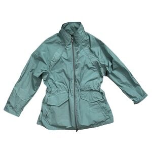 Athleta‎ Westerly Lightweight Windbreaker Jacket Teal Women's Size XL